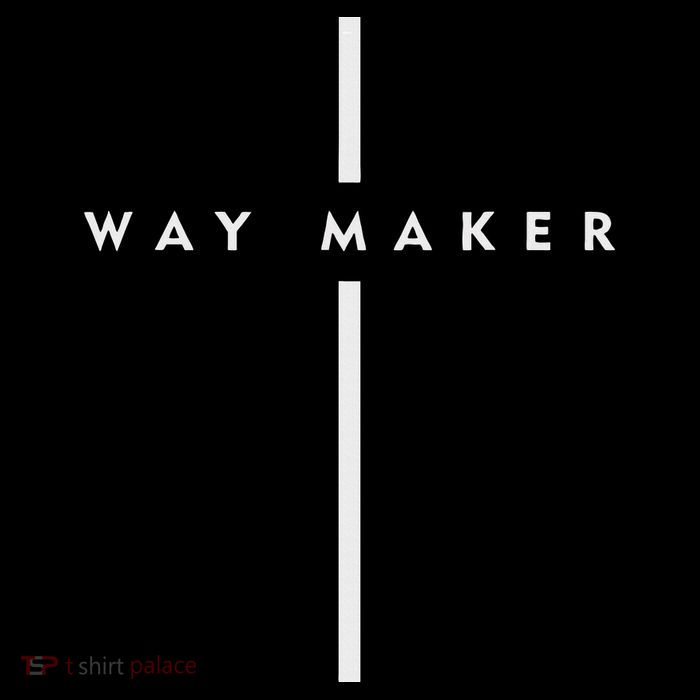 Waymaker Christian Women Cross Shape Faith Kids T-Shirt