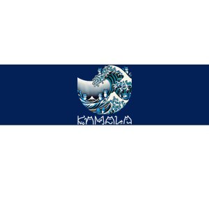 Women Cute Wave Of Blue Cats For Kamala Funny Gift Bumper Sticker