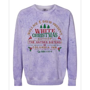 White Christmas Colorblast Crewneck Sweatshirt