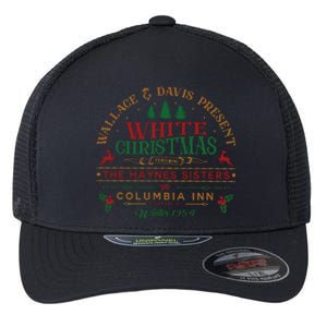 White Christmas Flexfit Unipanel Trucker Cap