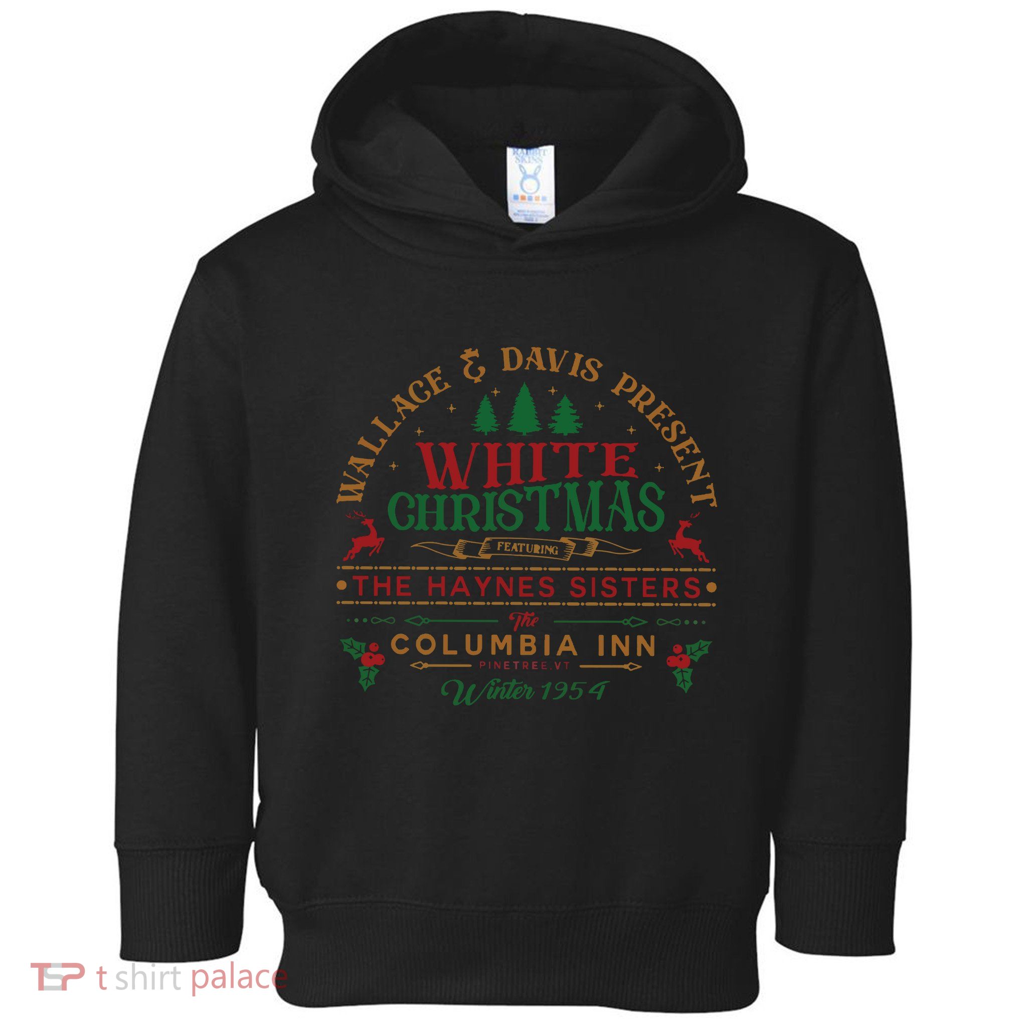 White Christmas Toddler Hoodie