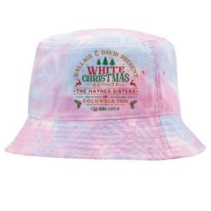 White Christmas Tie-Dyed Bucket Hat