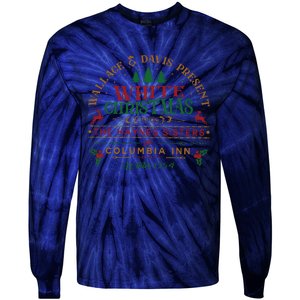 White Christmas Tie-Dye Long Sleeve Shirt