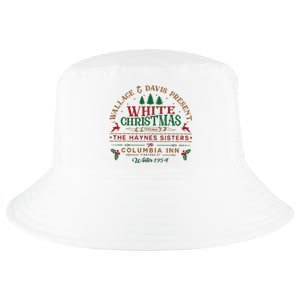 White Christmas Cool Comfort Performance Bucket Hat