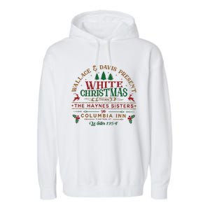 White Christmas Garment-Dyed Fleece Hoodie