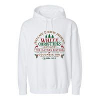 White Christmas Garment-Dyed Fleece Hoodie