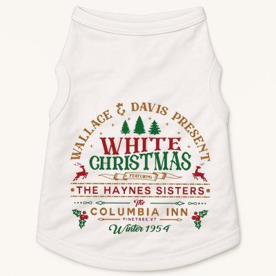 White Christmas Doggie Tank