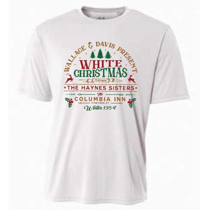 White Christmas Cooling Performance Crew T-Shirt