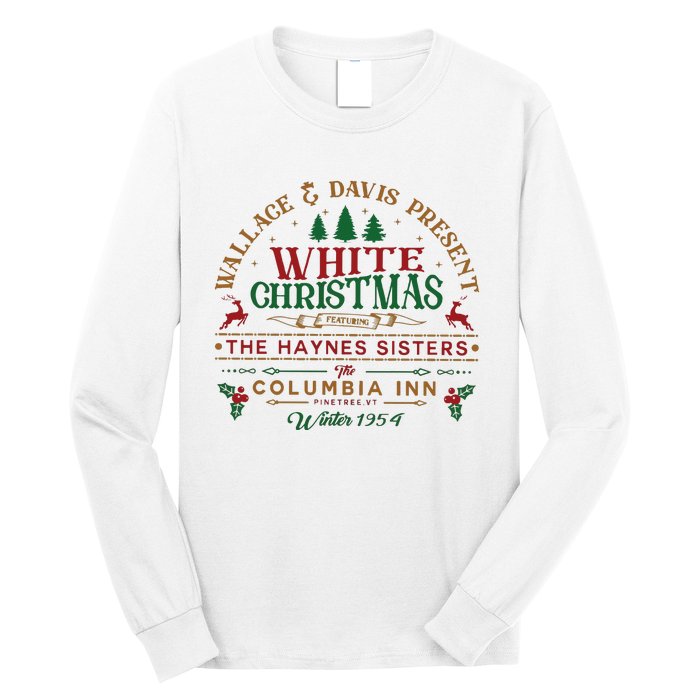 White Christmas Long Sleeve Shirt