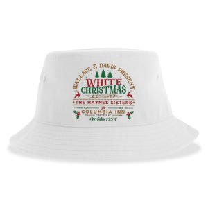 White Christmas Sustainable Bucket Hat