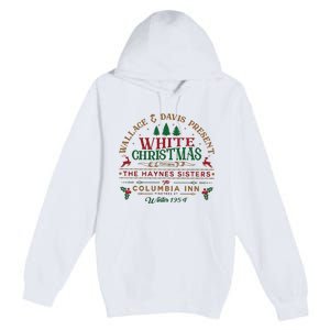 White Christmas Premium Pullover Hoodie