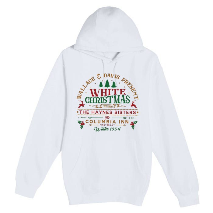 White Christmas Premium Pullover Hoodie