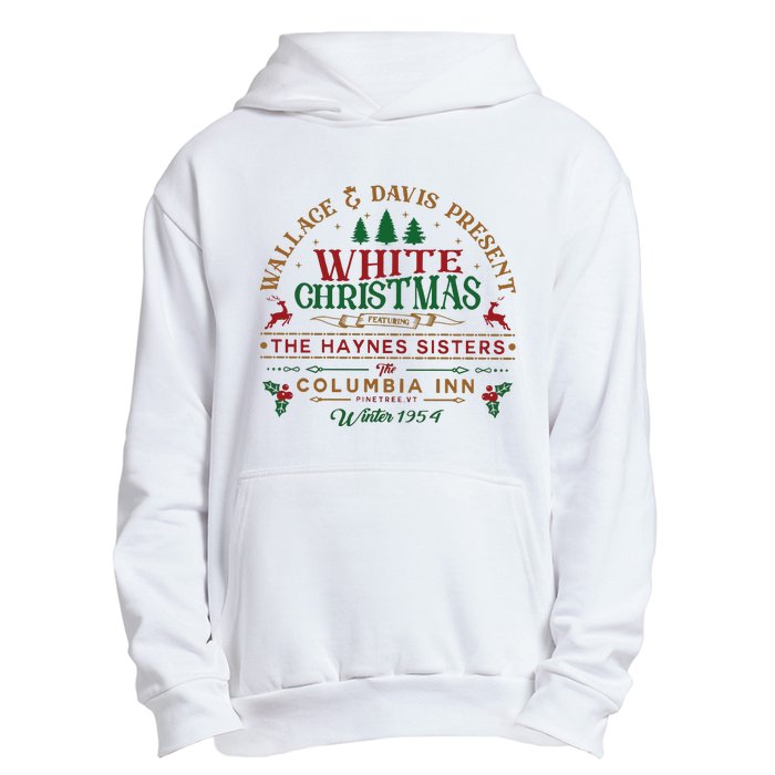 White Christmas Urban Pullover Hoodie