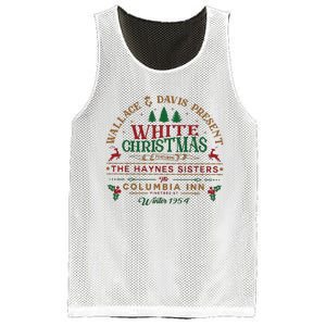 White Christmas Mesh Reversible Basketball Jersey Tank