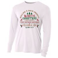 White Christmas Cooling Performance Long Sleeve Crew