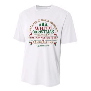 White Christmas Performance Sprint T-Shirt