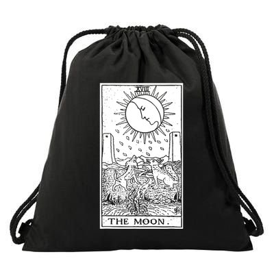 Witch Craft Wiccan Card Witchy Gothic Scary Halloween Gifts Drawstring Bag