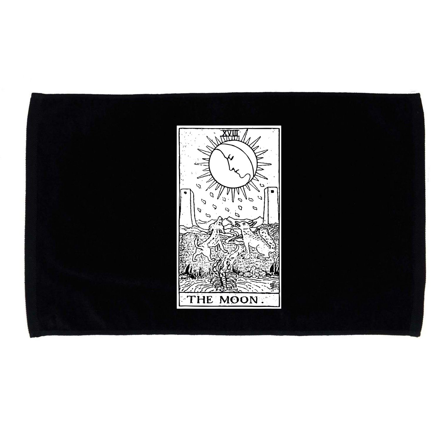 Witch Craft Wiccan Card Witchy Gothic Scary Halloween Gifts Microfiber Hand Towel
