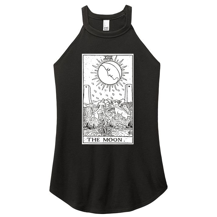 Witch Craft Wiccan Card Witchy Gothic Scary Halloween Gifts Women's Perfect Tri Rocker Tank