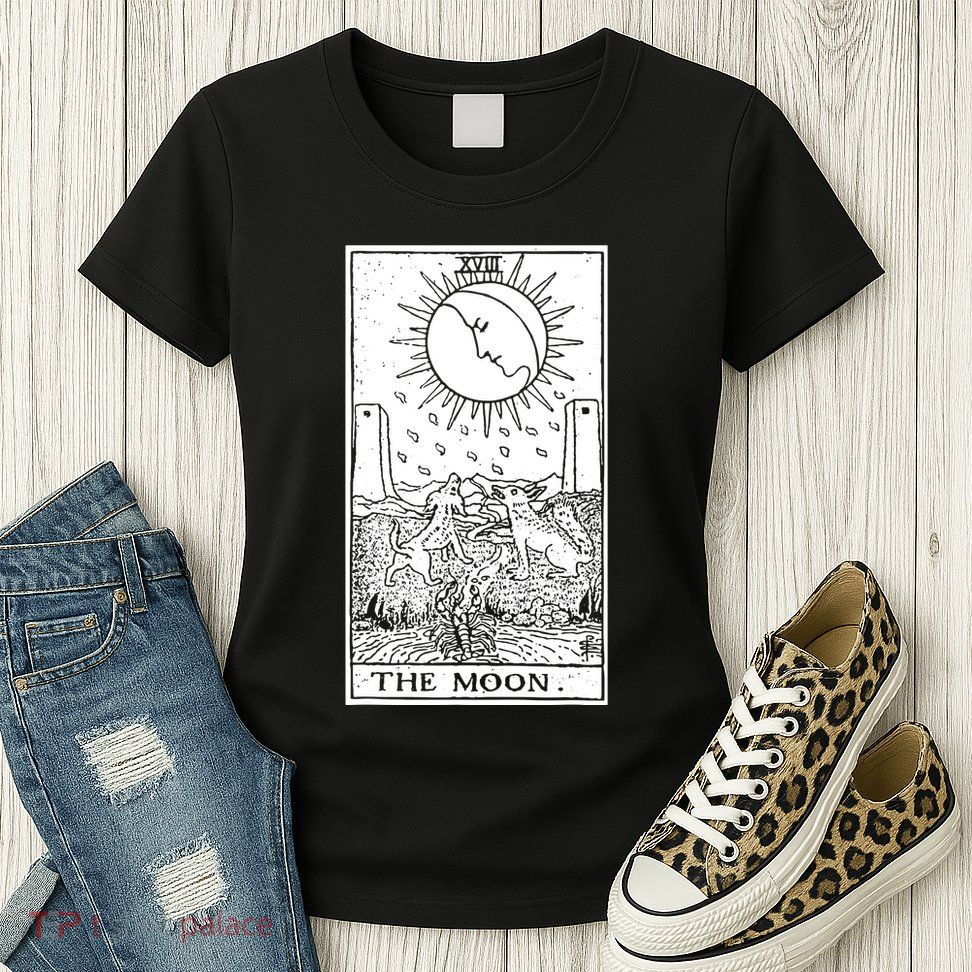 Witch Craft Wiccan Card Witchy Gothic Scary Halloween Gifts Womens T-Shirt