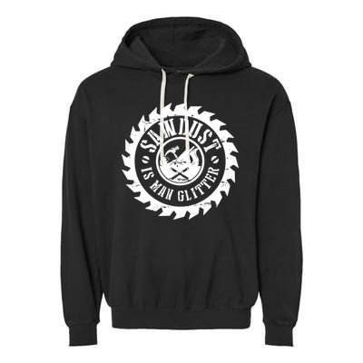 Woodworking Carpenter Garment-Dyed Fleece Hoodie