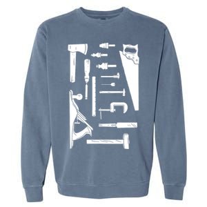 Woodworking Carpenter Woodworker Woodwork Carpentry Crafts Garment-Dyed Sweatshirt