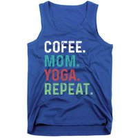 Wo Coffee Yoga Mom Coffee Lover Yoga Workout Meditation Meaningful Gift Tank Top