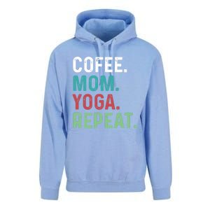 Wo Coffee Yoga Mom Coffee Lover Yoga Workout Meditation Meaningful Gift Unisex Surf Hoodie