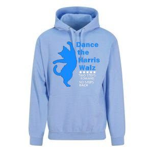 Waltz Dance 2 Steps Forward Not Back Kamala Harris Walz 2024 Gift Unisex Surf Hoodie