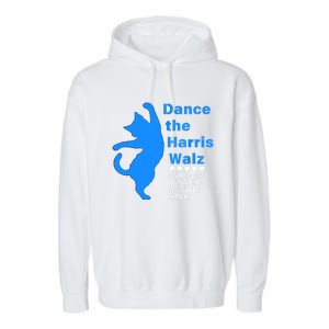 Waltz Dance 2 Steps Forward Not Back Kamala Harris Walz 2024 Gift Garment-Dyed Fleece Hoodie