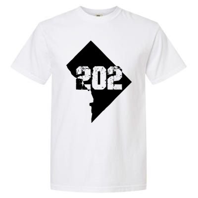 Washington Dc 202 Area Code Garment-Dyed Heavyweight T-Shirt