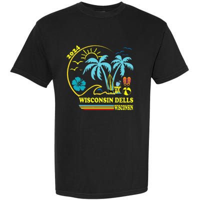 Wisconsin Dells 2024 Family Trip Friends Group Vacation Garment-Dyed Heavyweight T-Shirt