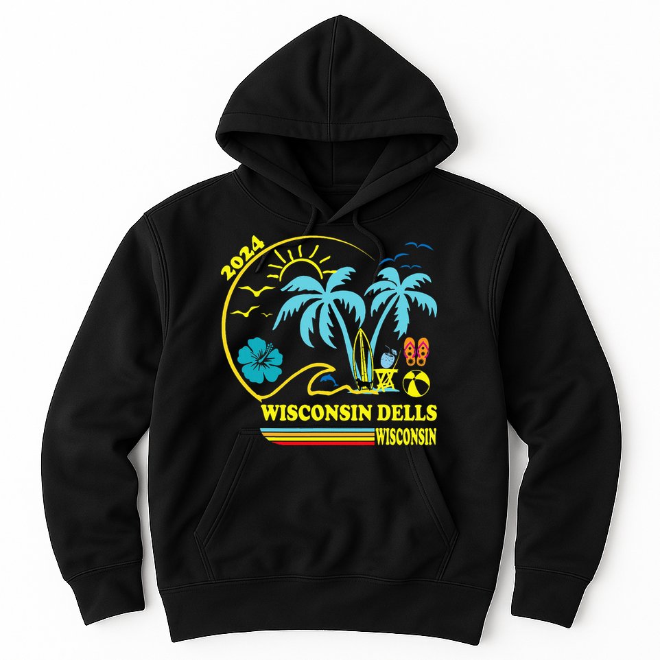 Wisconsin Dells 2024 Family Trip Friends Group Vacation Hoodie