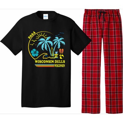 Wisconsin Dells 2024 Family Trip Friends Group Vacation Pajama Set