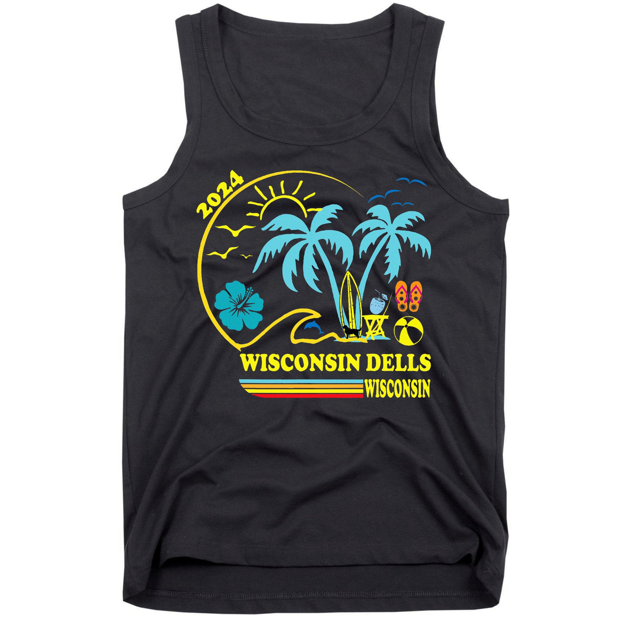 Wisconsin Dells 2024 Family Trip Friends Group Vacation Tank Top