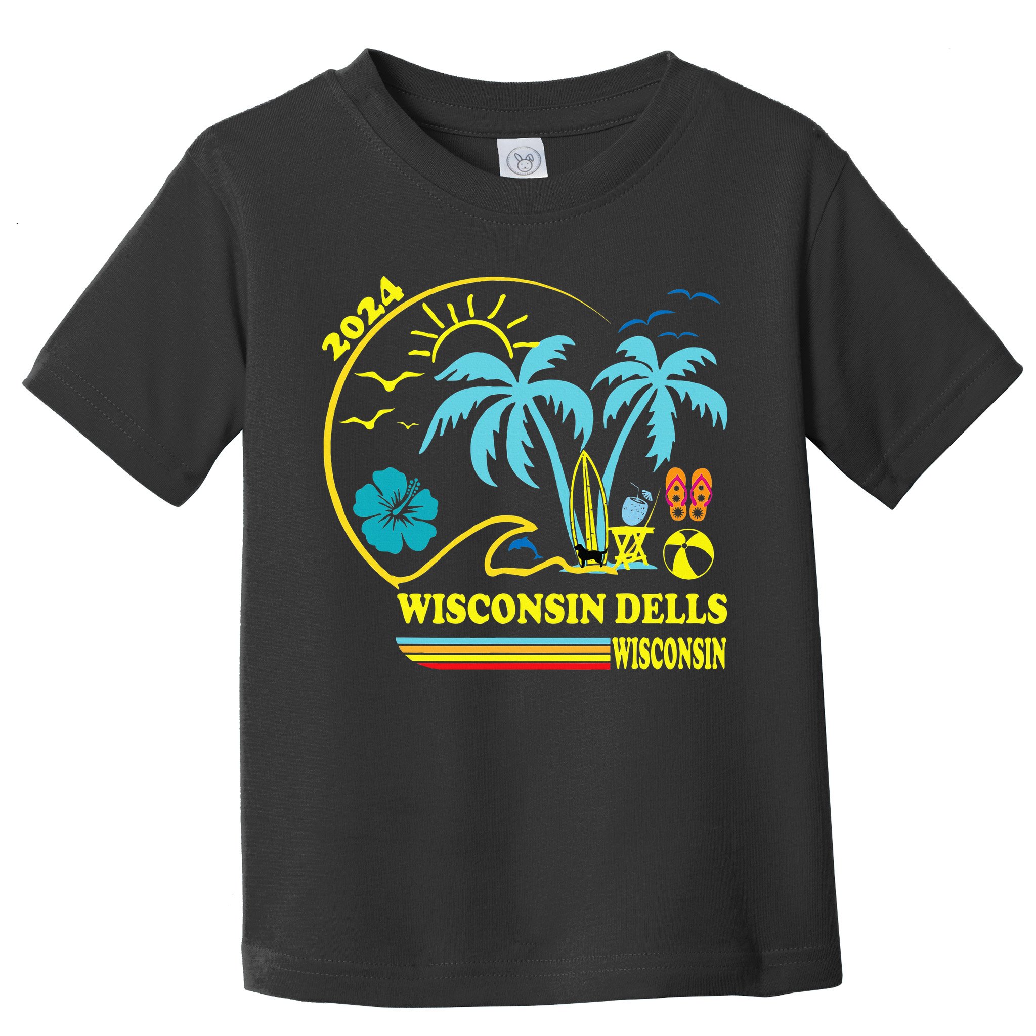 Wisconsin Dells 2024 Family Trip Friends Group Vacation Toddler T-Shirt