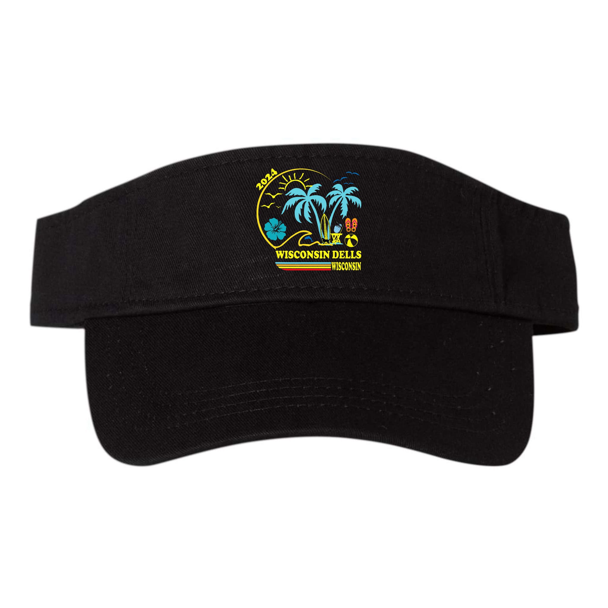 Wisconsin Dells 2024 Family Trip Friends Group Vacation Visor