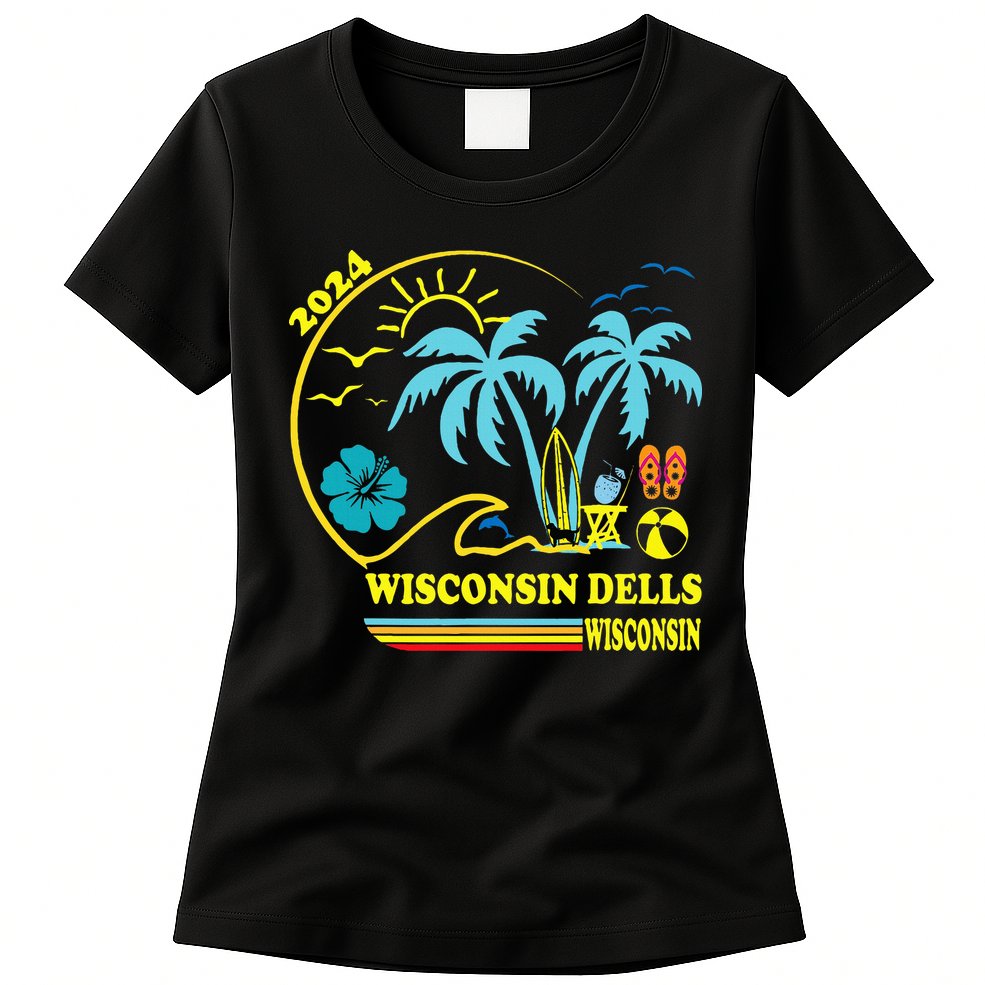Wisconsin Dells 2024 Family Trip Friends Group Vacation Womens T-Shirt