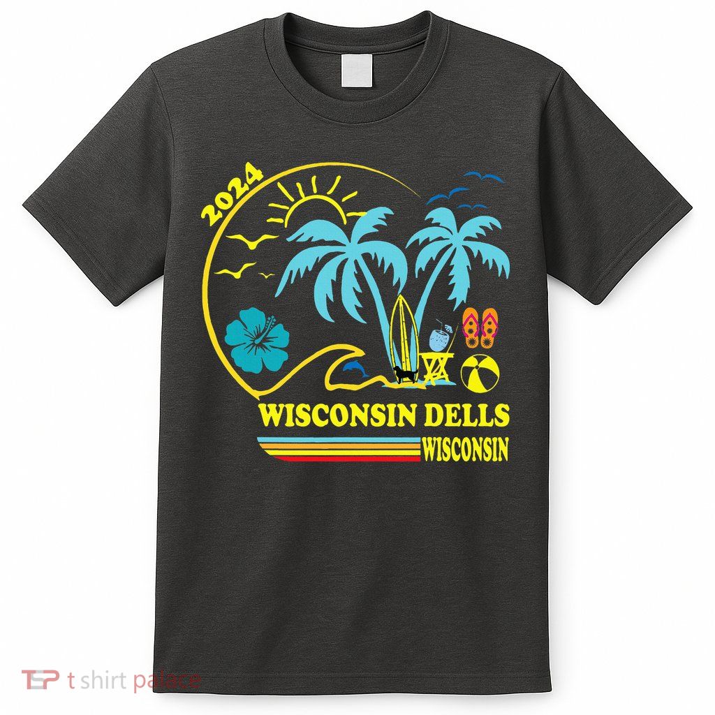 Wisconsin Dells 2024 Family Trip Friends Group Vacation T-Shirt