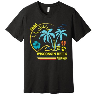 Wisconsin Dells 2024 Family Trip Friends Group Vacation Premium T-Shirt