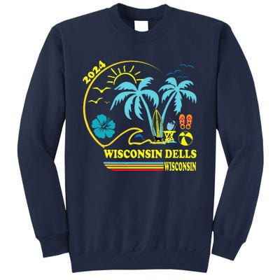 Wisconsin Dells 2024 Family Trip Friends Group Vacation Tall Sweatshirt