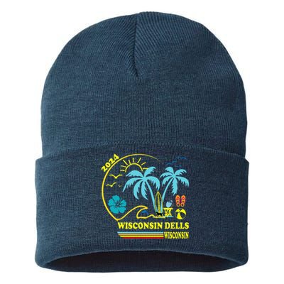 Wisconsin Dells 2024 Family Trip Friends Group Vacation Sustainable Knit Beanie