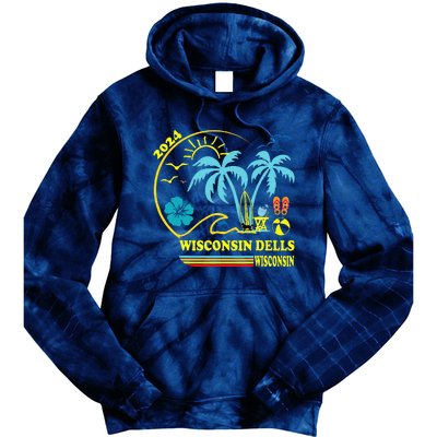 Wisconsin Dells 2024 Family Trip Friends Group Vacation Tie Dye Hoodie