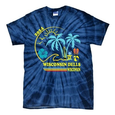 Wisconsin Dells 2024 Family Trip Friends Group Vacation Tie-Dye T-Shirt