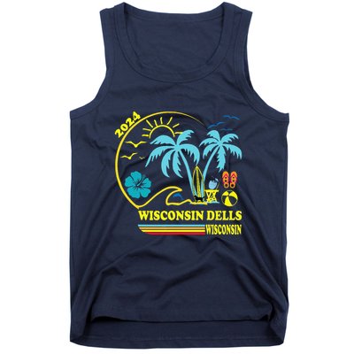 Wisconsin Dells 2024 Family Trip Friends Group Vacation Tank Top