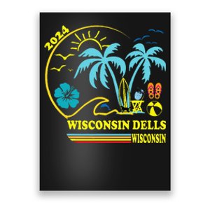 Wisconsin Dells 2024 Family Trip Friends Group Vacation Poster