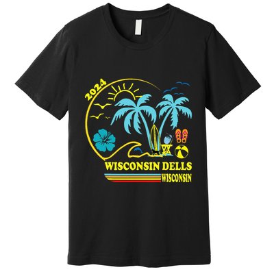 Wisconsin Dells 2024 Family Trip Friends Group Vacation Premium T-Shirt