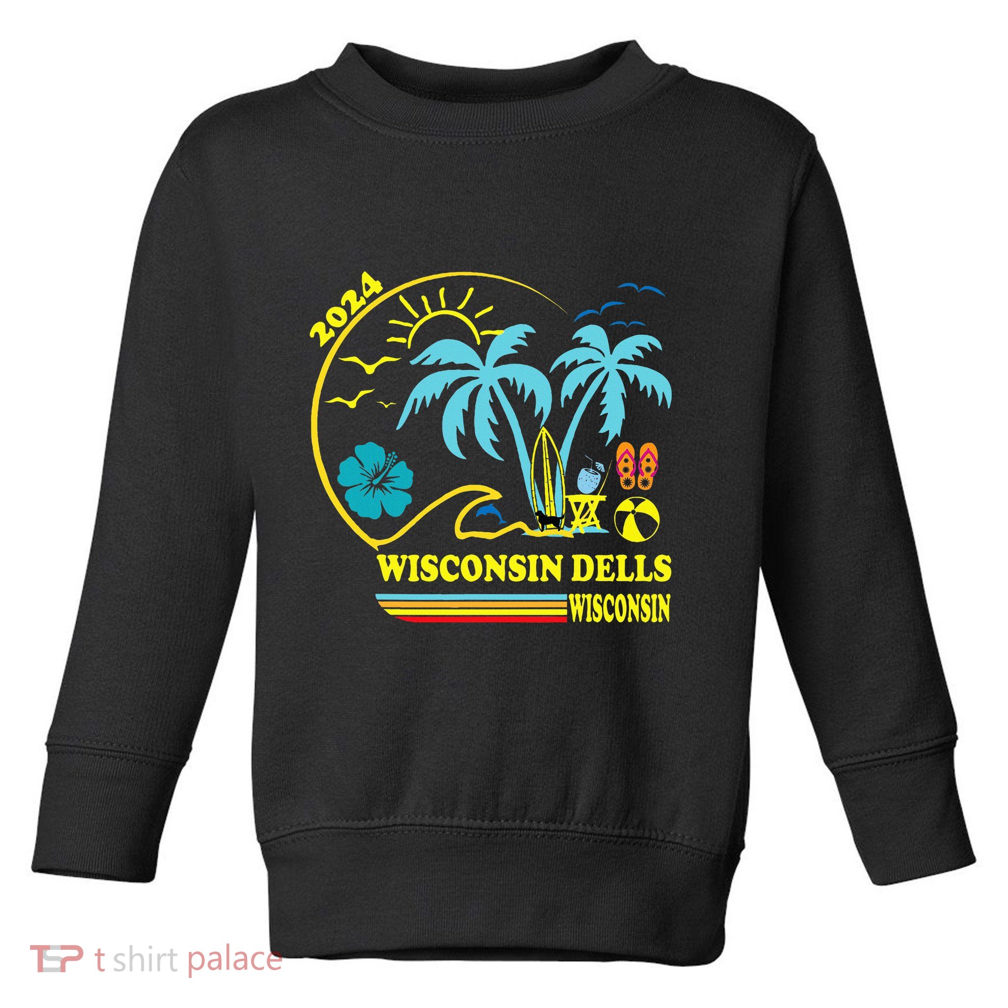 Wisconsin Dells 2024 Family Trip Friends Group Vacation Toddler Sweatshirt