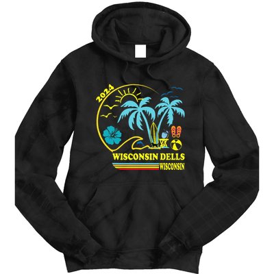 Wisconsin Dells 2024 Family Trip Friends Group Vacation Tie Dye Hoodie