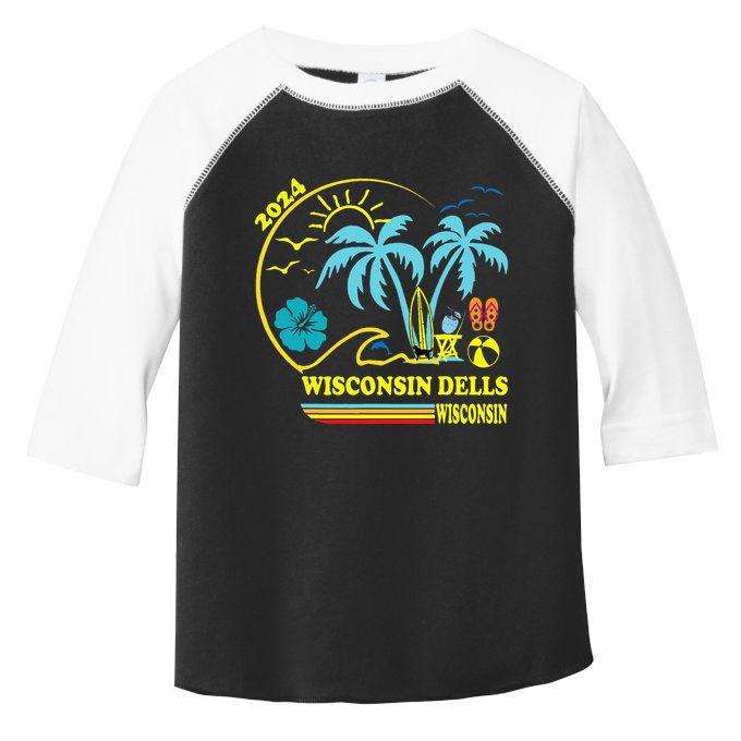 Wisconsin Dells 2024 Family Trip Friends Group Vacation Toddler Fine Jersey T-Shirt